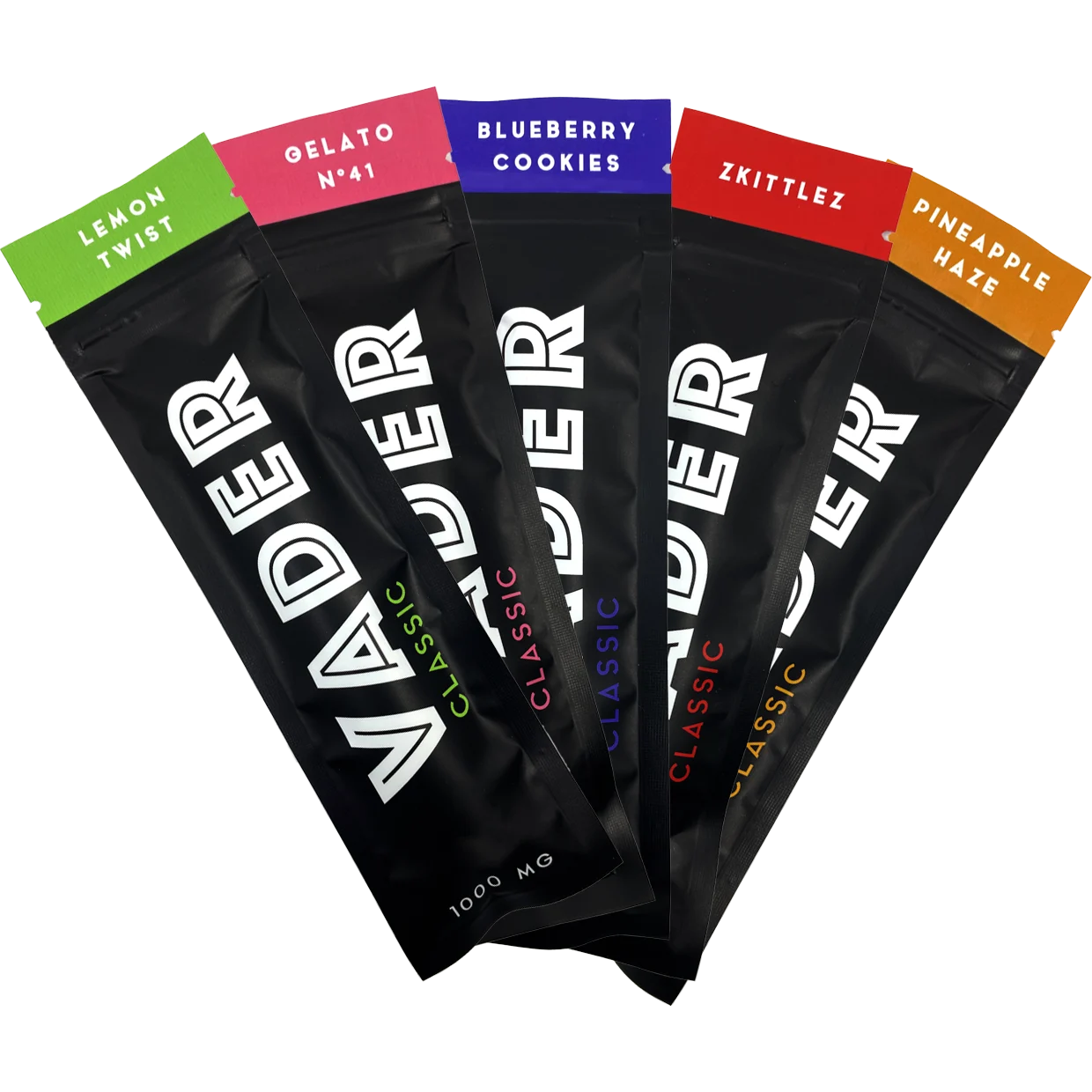 Vader THC Vape – Classic Rainbow Pack – Classics