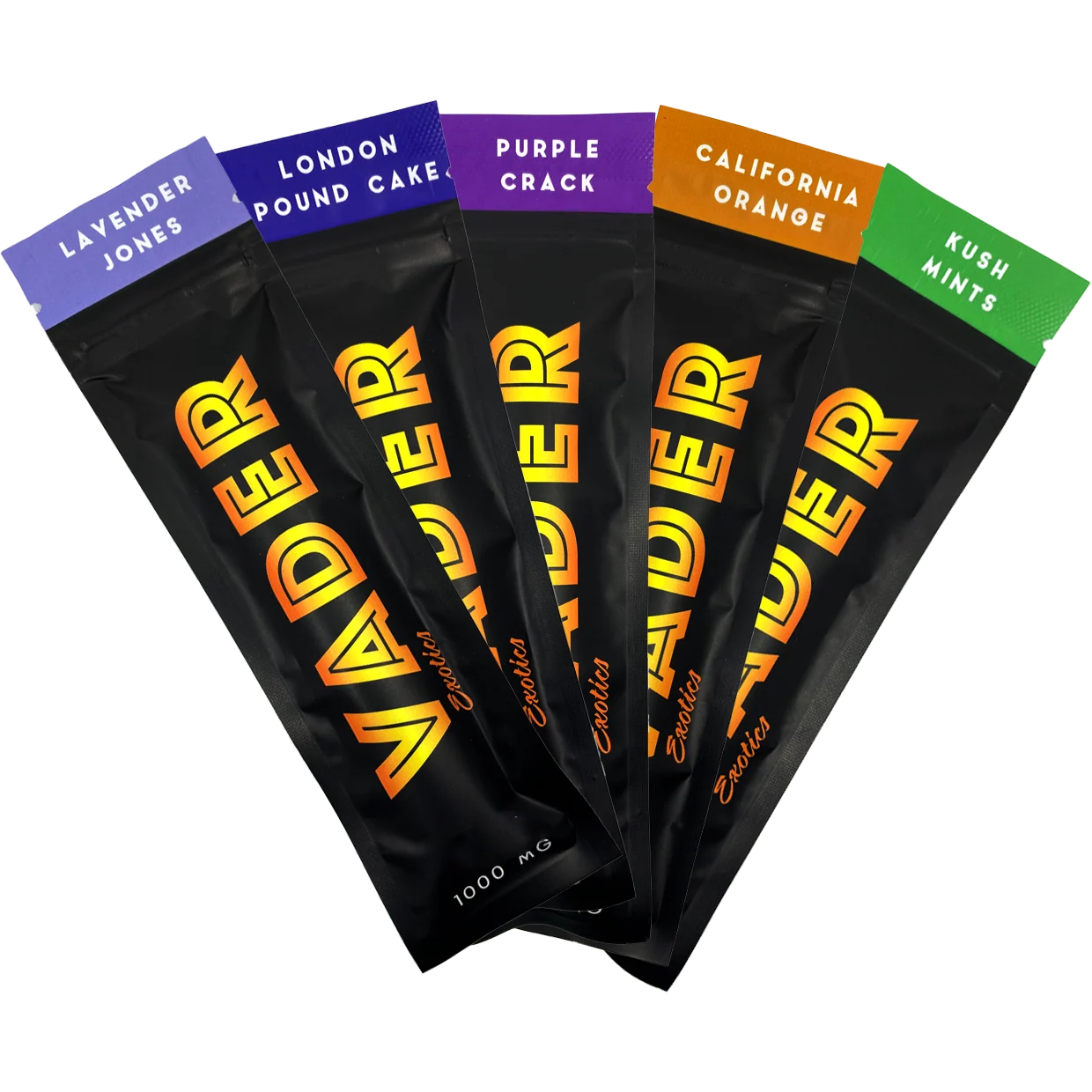 Vader THC Vape – Exotic Rainbow Pack – Exotics Kaufen