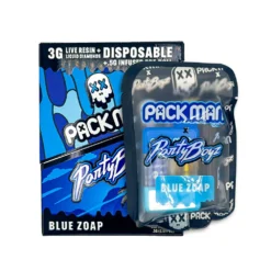 Blue Zoap Packman x Party Boyz 3g Disposable